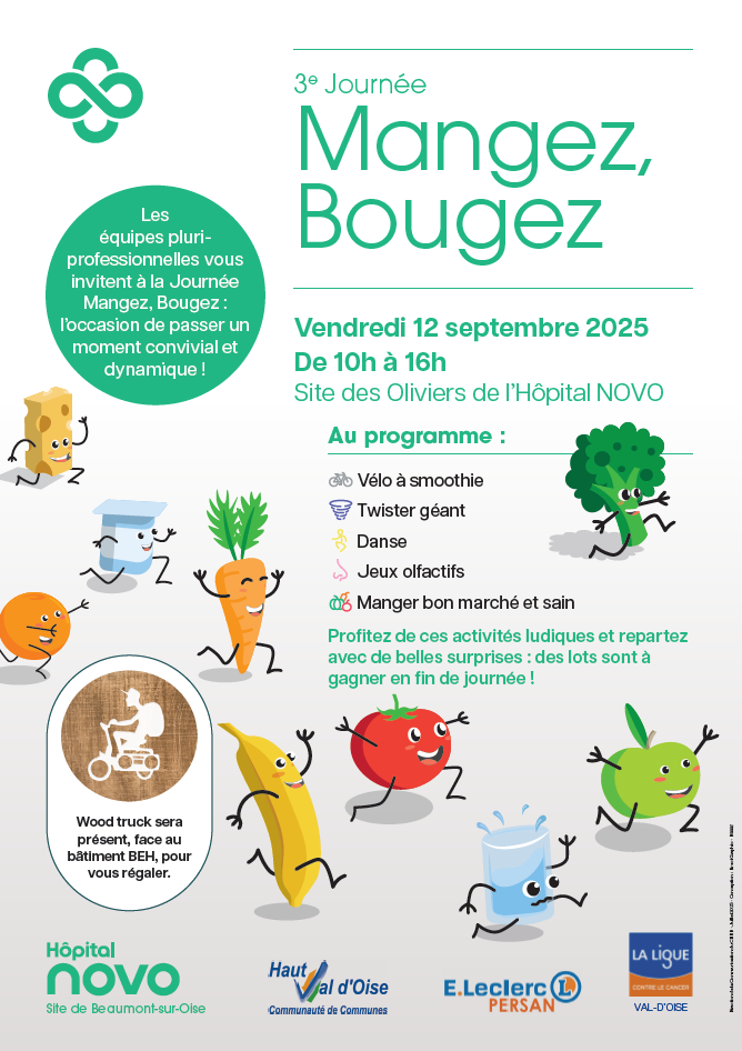 Affiche événement Mangez Bougez Affiche événement Mangez Bougez